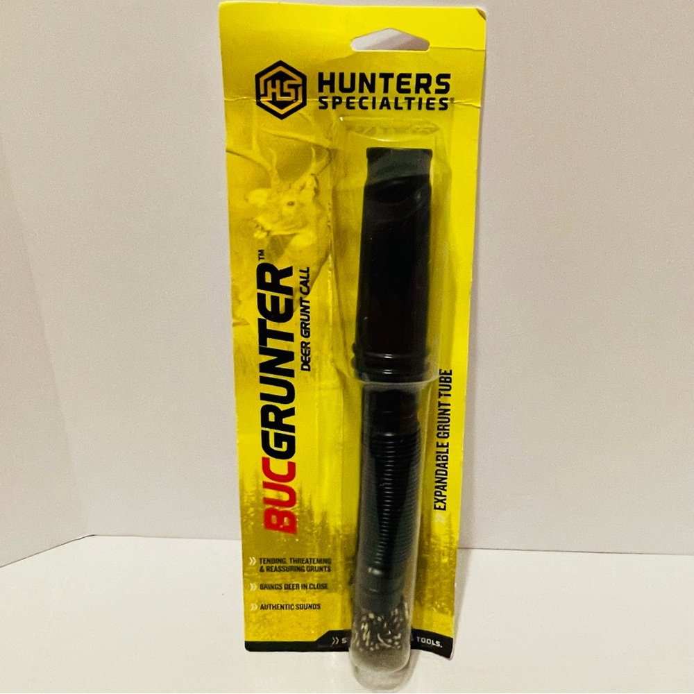 BUC GRUNTER DEER CALL WITH LANYARD NIB HUNTERS SPECIALTIES 00176_v1